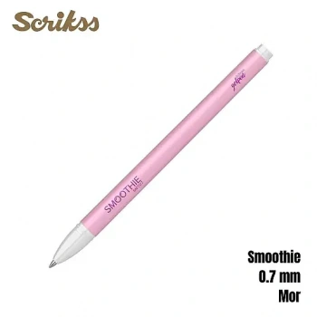 Scrikss Smoothie Jel Kalem 0.7 mm Mor