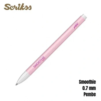 Scrikss Smoothie Jel Kalem 0.7 mm Pembe