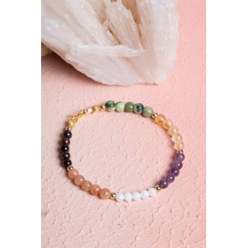 Sertifikalı Akrep Burcu Doğal Taş Bileklik