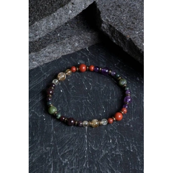 Sertifikalı Akrep Burcu Doğal Taş Bileklik (SK:260)