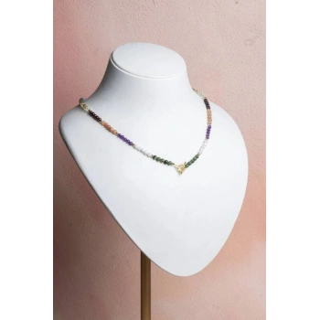 Sertifikalı Akrep Burcu Doğal Taş Kolye