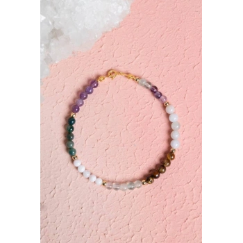 Sertifikalı Balık Burcu Doğal Taş Bileklik