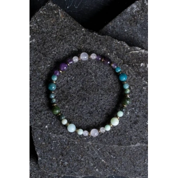 Sertifikalı Boğa Burcu Doğal Taş Bileklik (SK:252)