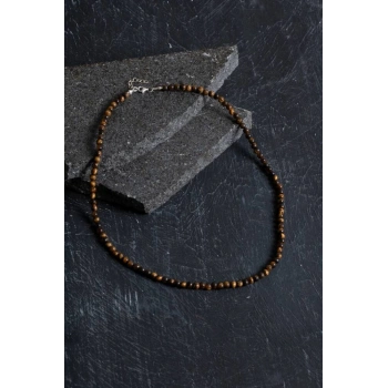 Sertifikalı Kaplan Gözü Doğal Taş Kolye