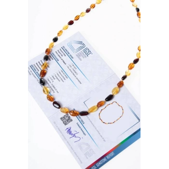 Sertifikalı Kehribar Kolye 2 (S.K:307)