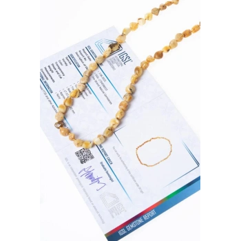 Sertifikalı Kehribar Kolye 5 (S.K:310)