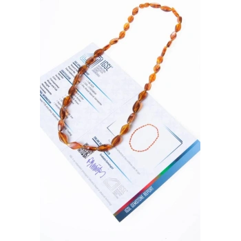 Sertifikalı Kehribar Kolye 6 (S.K:311)