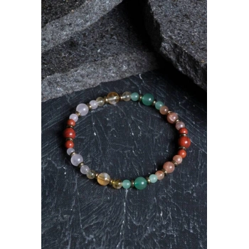 Sertifikalı Koç Burcu Doğal Taş Bileklik (SK:256)