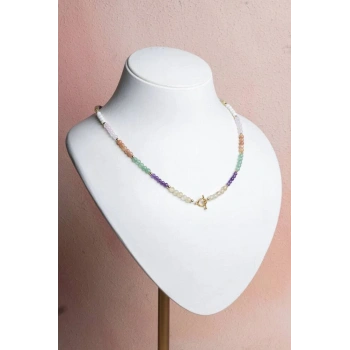 Sertifikalı Koç Burcu Doğal Taş Kolye