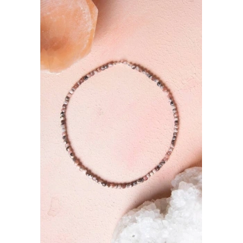 Sertifikalı Rodokrosit Doğal Taş Kolye (SK:245)