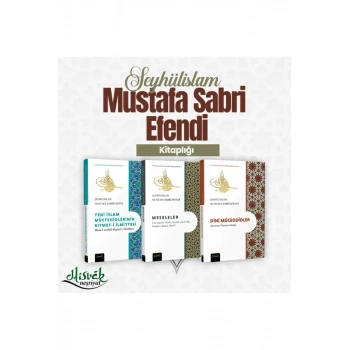 Şeyhülislam Mustafa Sabri Efendi Seti 3 Kitap