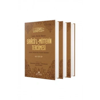 Siracül Müttekin Tercümesi 3 Cilt Takım