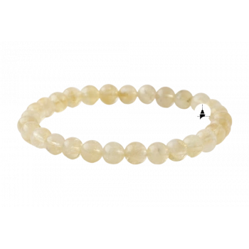 Sitrin 6mm Doğal Taş Bileklik