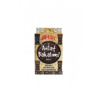 Star Anlat Bakalım Oyun Kartı