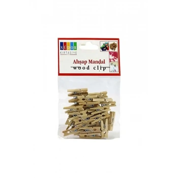 Südor Ahşap Mini Mandal Naturel
