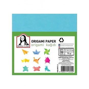 Südor Origami Kağıdı 50 Yp 9 x 9 cm