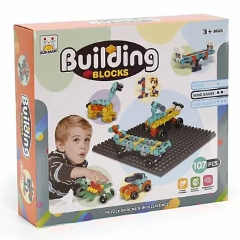 Sunman Building Yapı Blokları 107 Parça