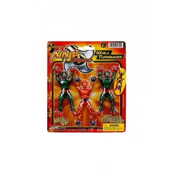 Sunman Duvara Yapışan Taklacı Ninja 3 Lü