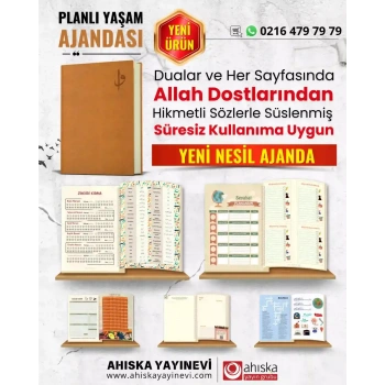 Süresiz Planlı Yaşam Ajandası - Stickerlı