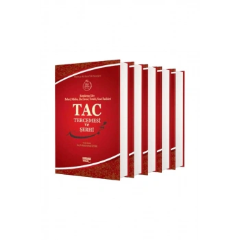 Tac Tercemesi Ve Şerhi 5 Cilt Takım - İthal Kağıt