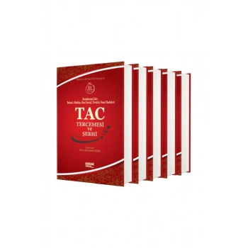 Tac Tercemesi Ve Şerhi 5 Cilt Takım - İthal Kağıt