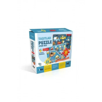 Taşıtlar Puzzle Oyun Seti 2