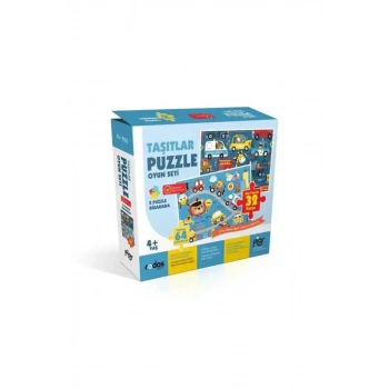 Taşıtlar Puzzle Oyun Seti 2
