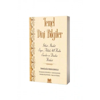 Temel Dini Bilgiler - Karton Kapak