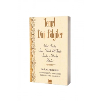 Temel Dini Bilgiler - Karton Kapak