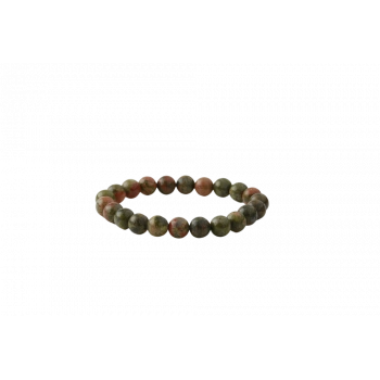 Unakit 8mm Doğal Taş Bileklik