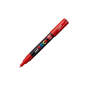 Uniball Posca 1M Markör 0.7 mm Kırmızı