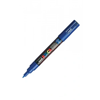 Uniball Posca 1M Markör 0.7 mm Mavi