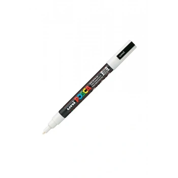 Uniball Posca 3M Markör 1.3 mm Beyaz