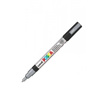 Uniball Posca 3M Markör 1.3 mm Gümüş