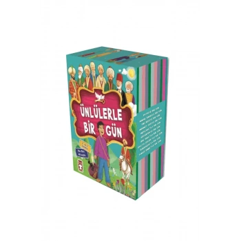 Ünlülerle Bir Gün 1 10 Kitap Set