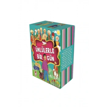 Ünlülerle Bir Gün 1 10 Kitap Set