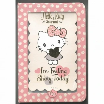 Victorias Journals Hello Kitty Figürlü Aynalı Günlük Özel 192 Yp A6