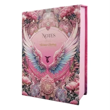 Victorias Journals Ringo Vegan Mavi Deri Mekanizmalı Çizgili 192 Yp A5