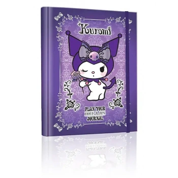 Victorias Journals Kuromi Gizli Spiralli Günlük Planlayıcı Özel 160 Yp 17 x 28