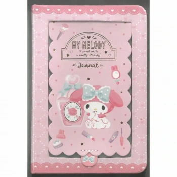 Vj Hello Kıtty Aynalı Sert Kpk Günlük A6 100Gr 192Yp Pembe 12Li