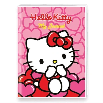 Vj Hello Kıtty Mini Journal A6 128Yp 80Gr 16Lı Pembe
