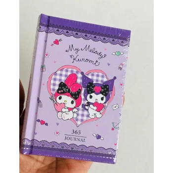 Vj Kuromi 365 Gün Günlük 368Yp 80Gr A7 16Lı Mor-Pembe