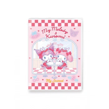 Vj Kuromi Mini Journal A6 128Yp 80Gr Parlak Pembe