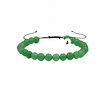 Yeşil Aventurin 6mm Merdiven Kapama Doğal Taş Bileklik