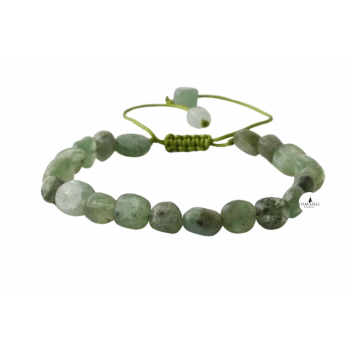 Yeşil Kiyanit Natürel Kesim Doğal Taş Bileklik