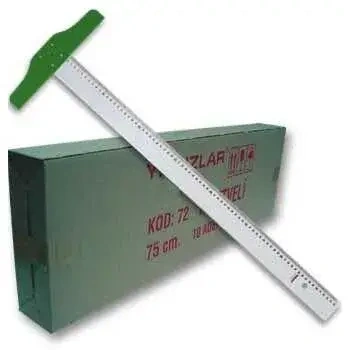 Yıldızlar T Cetveli Plastik 75 cm