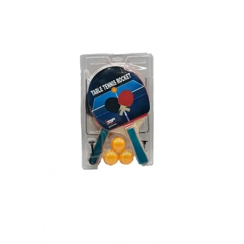 Zizu Masa Tenis Raketi 2 Li 3 Top Masa Fileli
