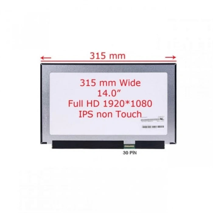 14.0 Full HD 315mm 1920x1080 LP140WF8-SPR1 - 30 Pin Edp 14.0 Slim 315 mm Led IPS
