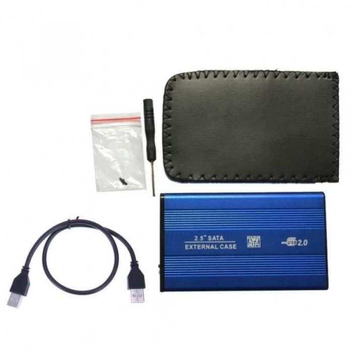 2.5 HDD BOS KUTU USB 2.0 SATA HD Externo kutu 3TB HDD sabit Disk sürücüsü harici kutusu