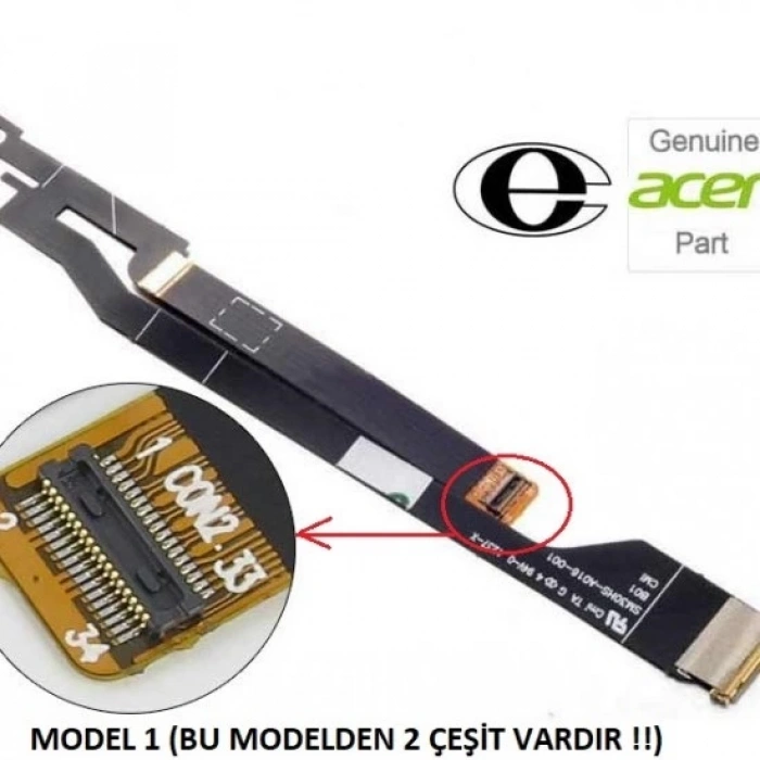 50.13B23.007, SM30HS-A016-001 Acer Aspire Lcd Kablo